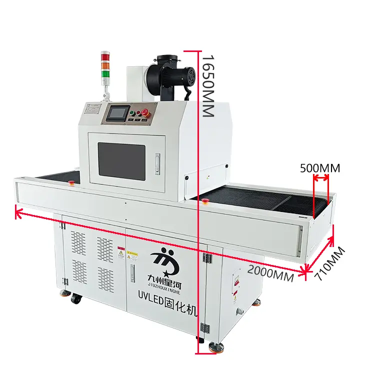 uvled curing tunnel dryer uv light curing oven spraying screen printing curing equipment uv machine (6)jj7