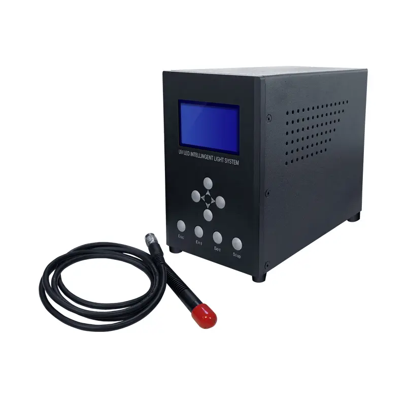 JIUZHOU XINGHE UVLED point light source curing lamp UV paint ink curing machine handheld curing lamp factory direct sale (7)mmt