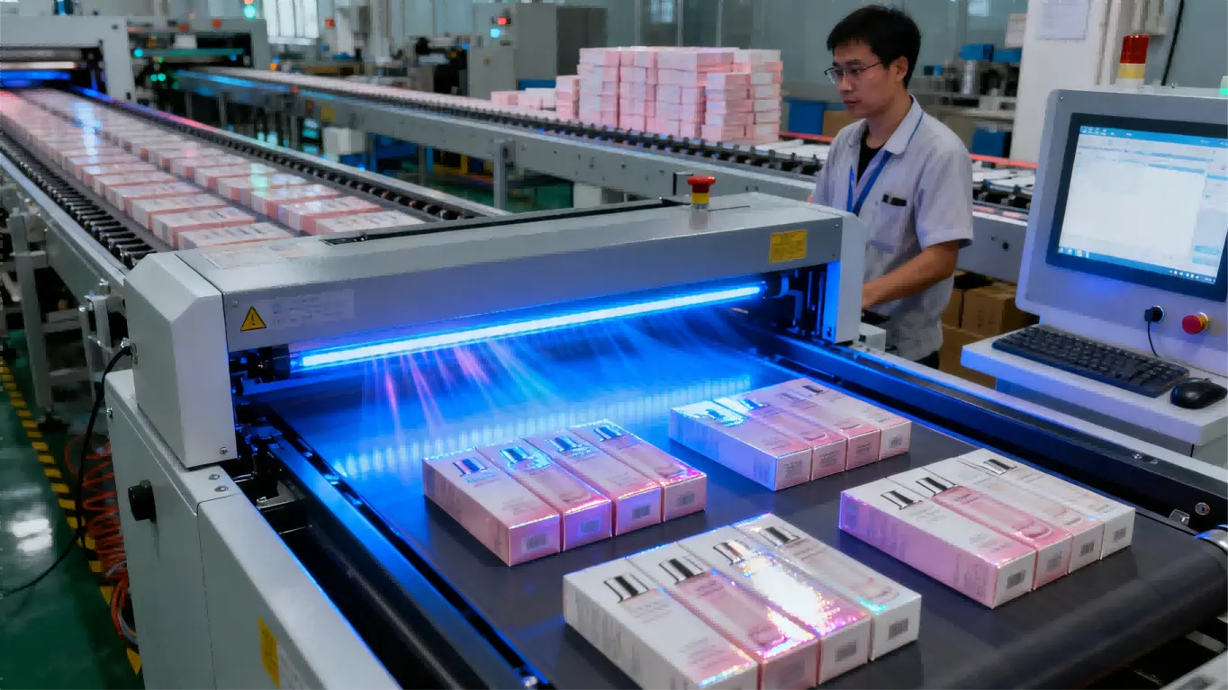 Ever Wondered Why Packaging Looks So Sleek? UV Curing Is the Invisible Hero