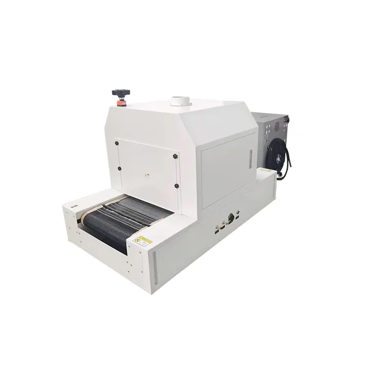40025uv curing machine multi-side irradiation high power ultraviolet tunnel oven desktop uvled light curing machine customised